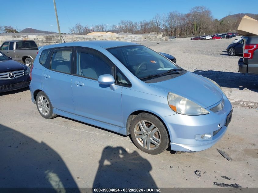 JHMGD38628S071678 | 2008 HONDA FIT