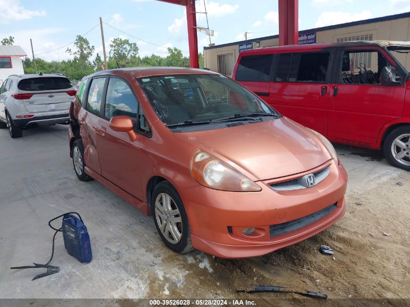 JHMGD38658S023222 | 2008 HONDA FIT