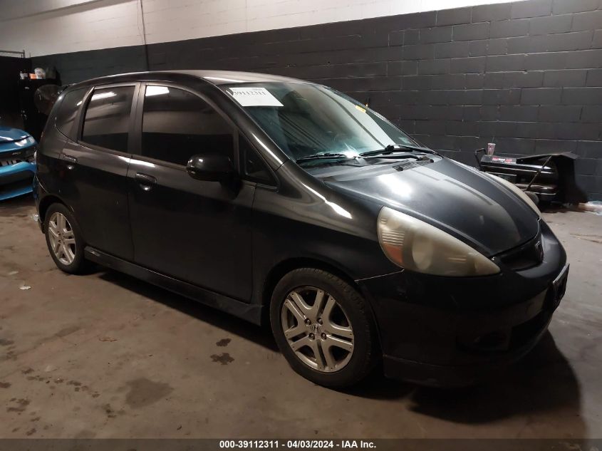 JHMGD38658S034107 | 2008 HONDA FIT