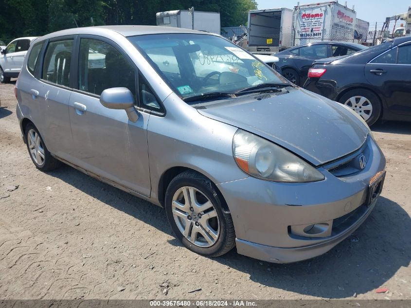 JHMGD38687S047397 | 2007 HONDA FIT