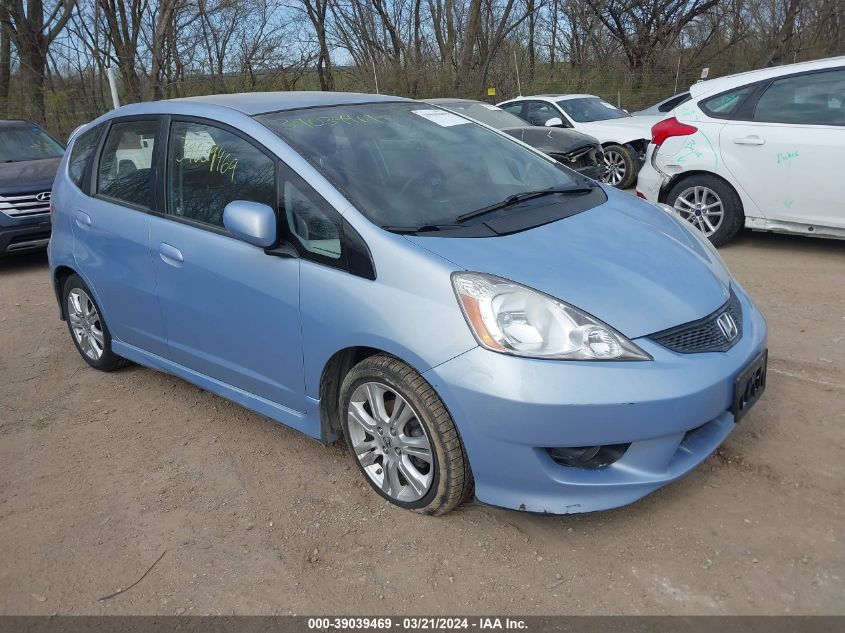 JHMGE88469S054313 | 2009 HONDA FIT