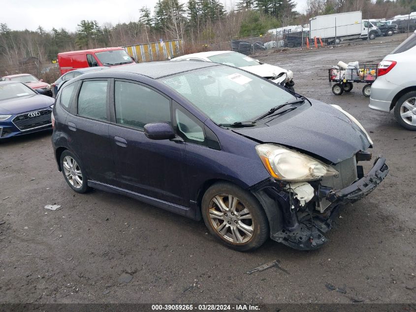 JHMGE88689S014168 | 2009 HONDA FIT