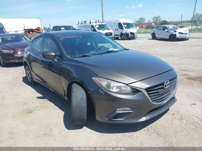 JM1BM1K77E1155482 | 2014 MAZDA MAZDA3