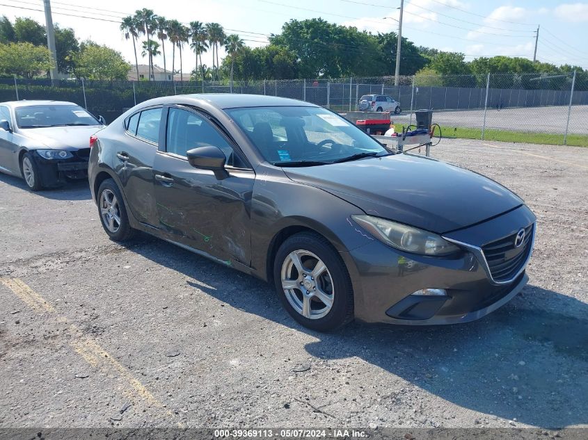 JM1BM1U71E1120269 | 2014 MAZDA MAZDA3