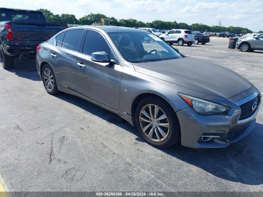 JN1BV7AP7EM689973 | 2014 INFINITI Q50