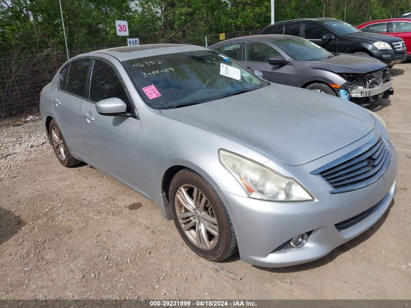 JN1CV6AP8DM719544 | 2013 INFINITI G37