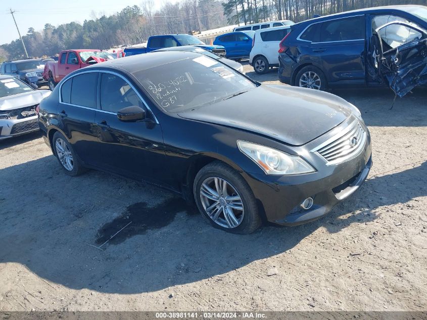 JN1CV6AR0CM675605 | 2012 INFINITI G37X