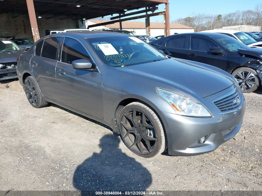 JN1CV6AR4DM764465 | 2013 INFINITI G37X