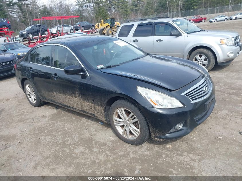 JN1DV6AR3BM652290 | 2011 INFINITI G25X