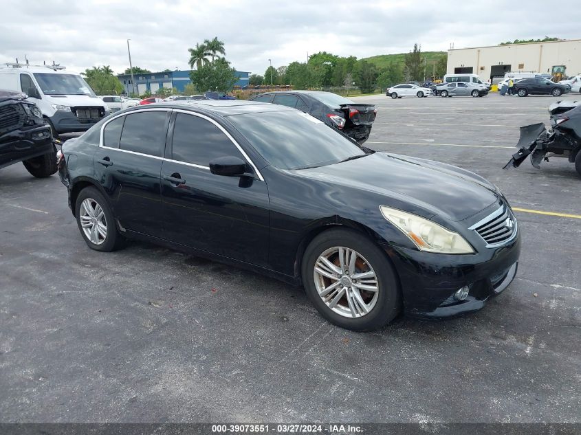 JN1DV6AR5CM730361 | 2012 INFINITI G25X