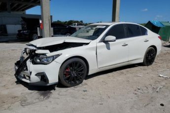 JN1FV7AR5HM871050 | 2017 Infiniti q50 red sport 400