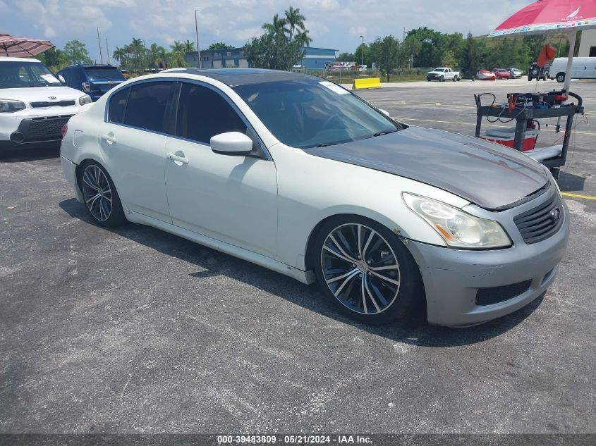 JNKBV61E77M725801 | 2007 INFINITI G35