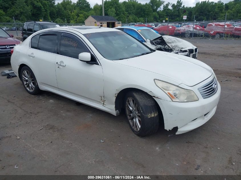 JNKBV61F48M271551 | 2008 INFINITI G35X