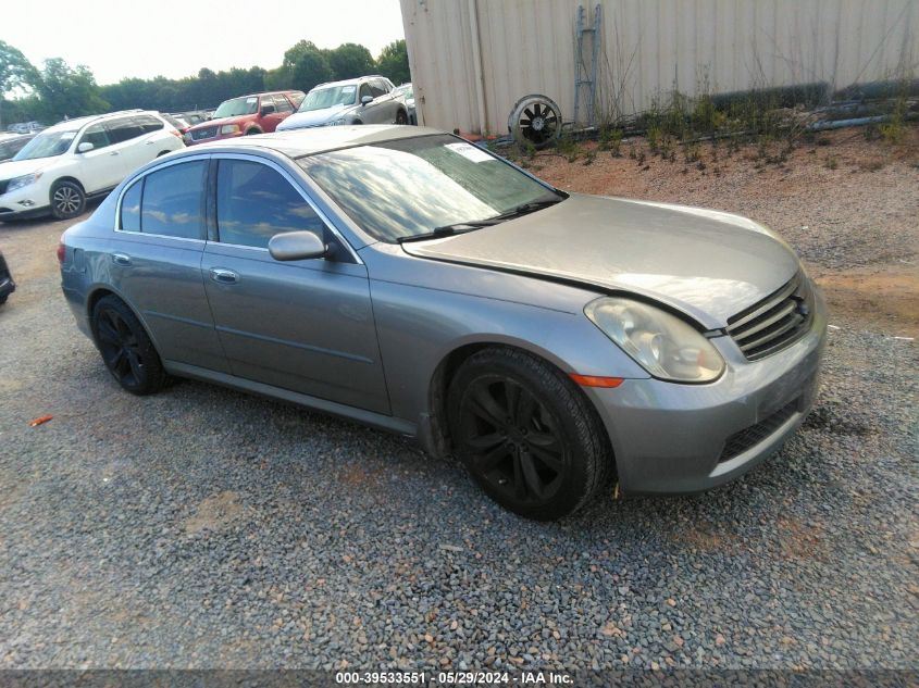 JNKCV51E35M224710 | 2005 INFINITI G35