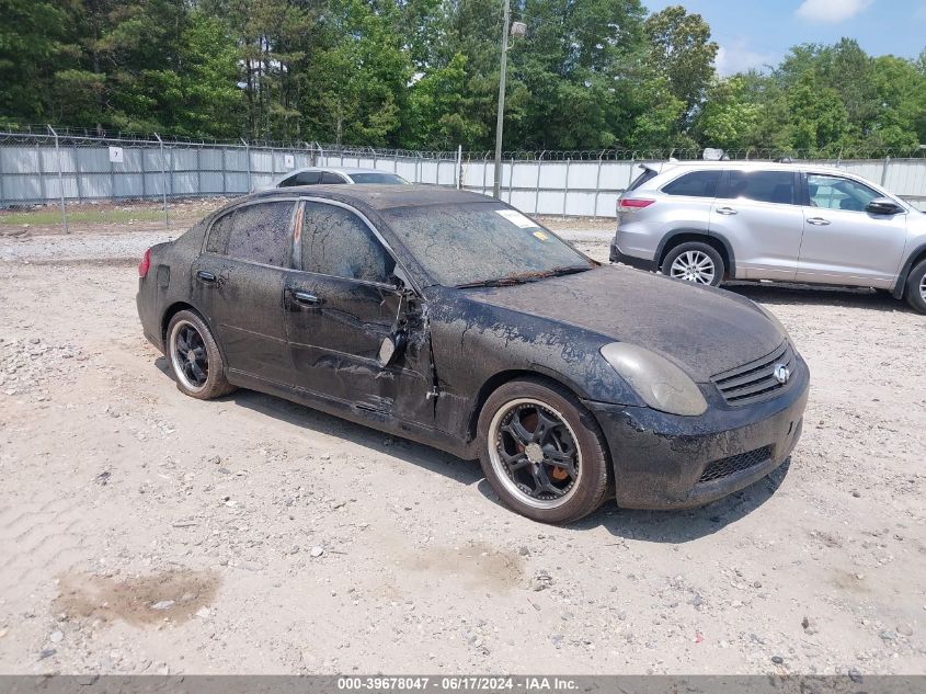 JNKCV51E45M207849 | 2005 INFINITI G35