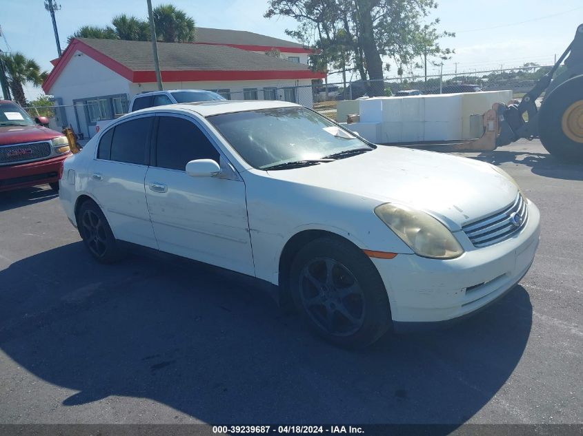 JNKCV51FX4M710924 | 2004 INFINITI G35X