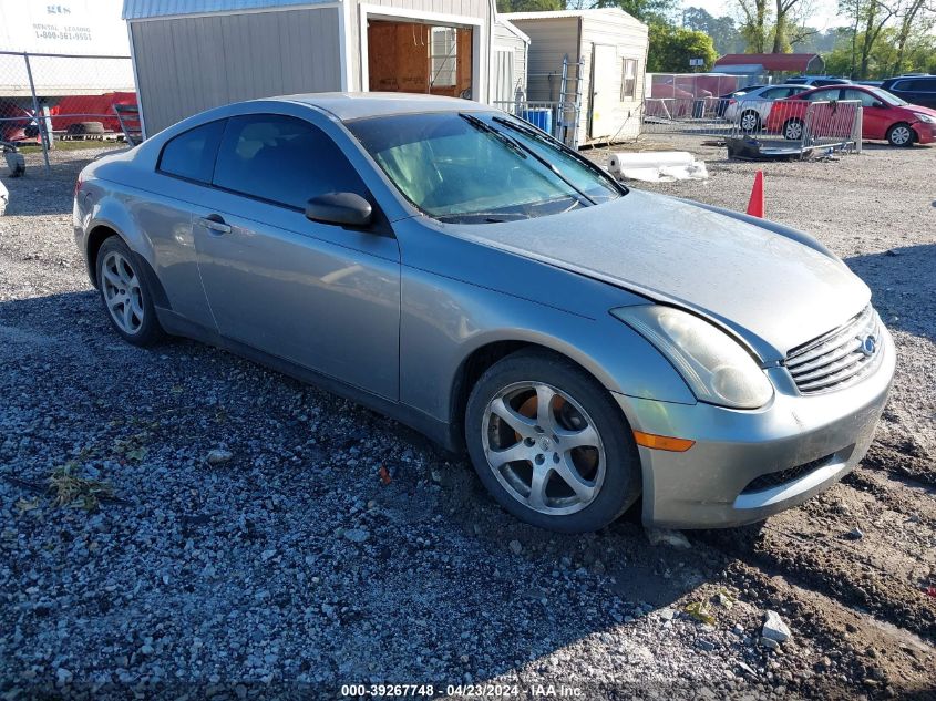 JNKCV54E56M702560 | 2006 INFINITI G35