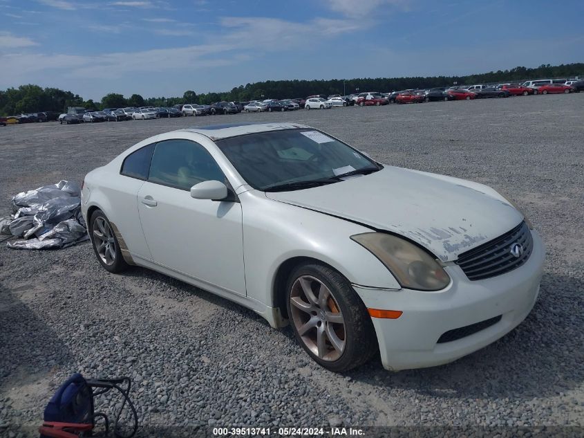 JNKCV54E73M216523 | 2003 INFINITI G35