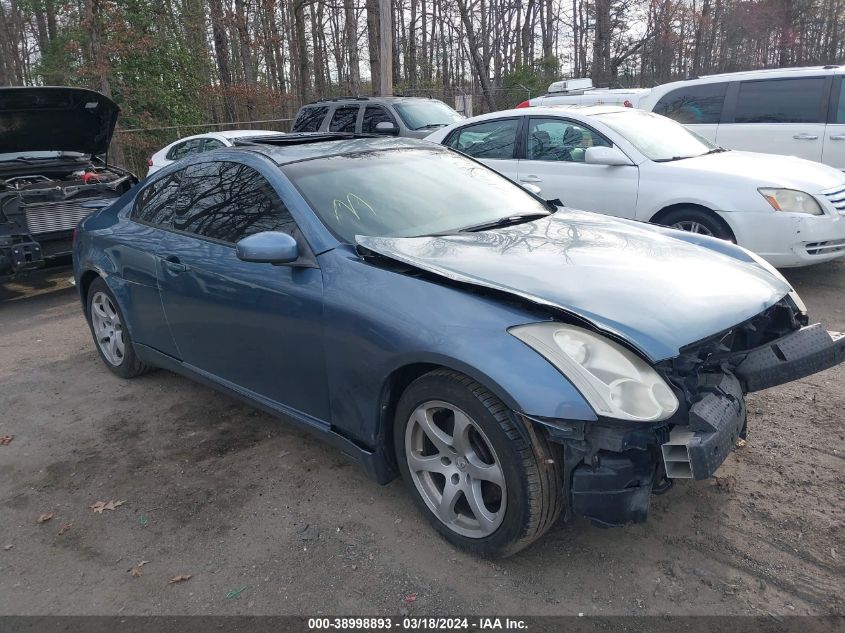 JNKCV54E76M712281 | 2006 INFINITI G35