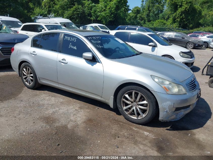 JNKCV61E99M302919 | 2009 INFINITI G37