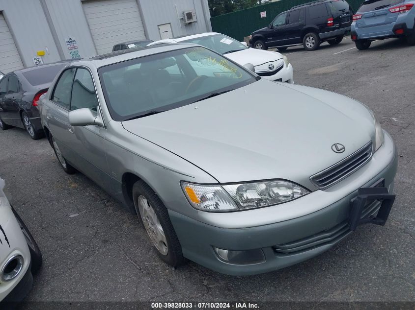 JT8BF28G5Y0288337 | 2000 LEXUS ES 300