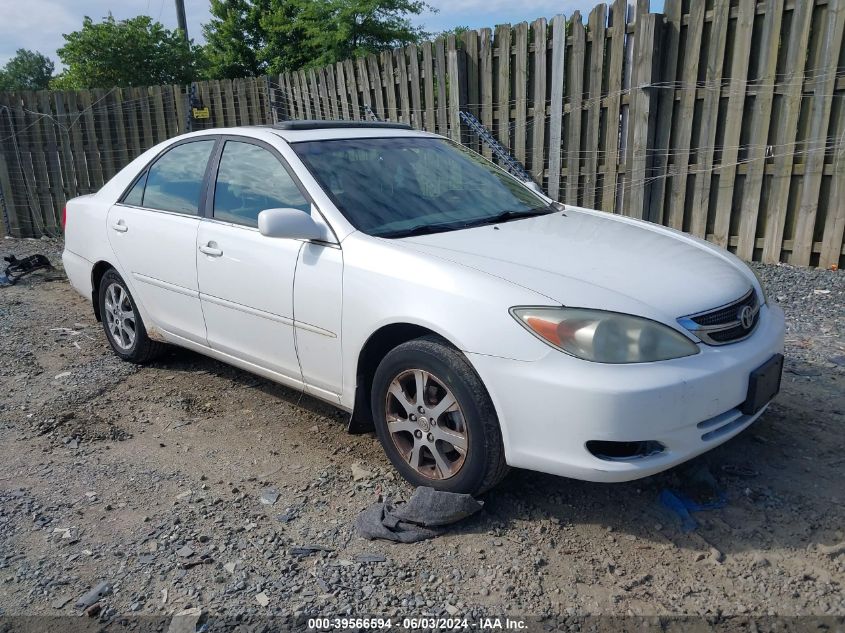 JTDBE32K040254677 | 2004 TOYOTA CAMRY