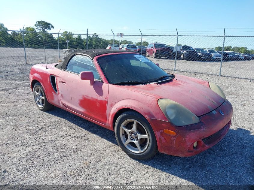 JTDFR3203Y0012461 | 2000 TOYOTA MR2 SPYDER