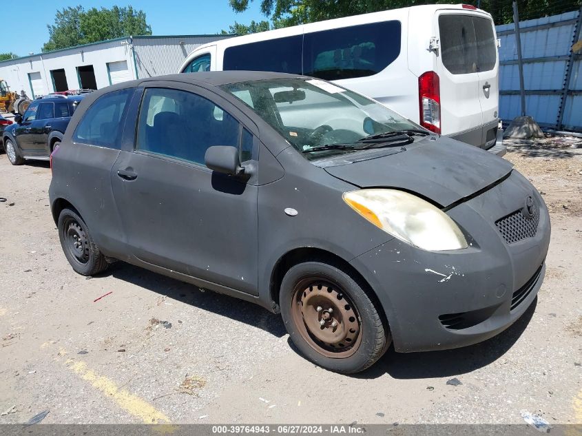 JTDJT923375118337 | 2007 TOYOTA YARIS