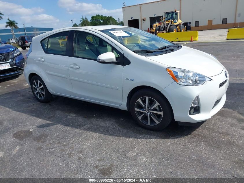 JTDKDTB31E1076723 | 2014 TOYOTA PRIUS C