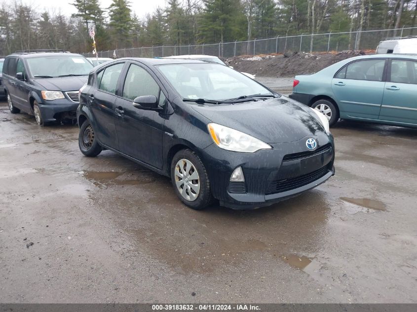 JTDKDTB32C1506076 | 2012 TOYOTA PRIUS C