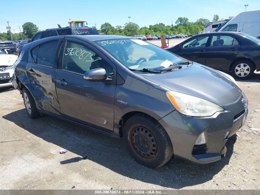 JTDKDTB35C1006607 | 2012 TOYOTA PRIUS C