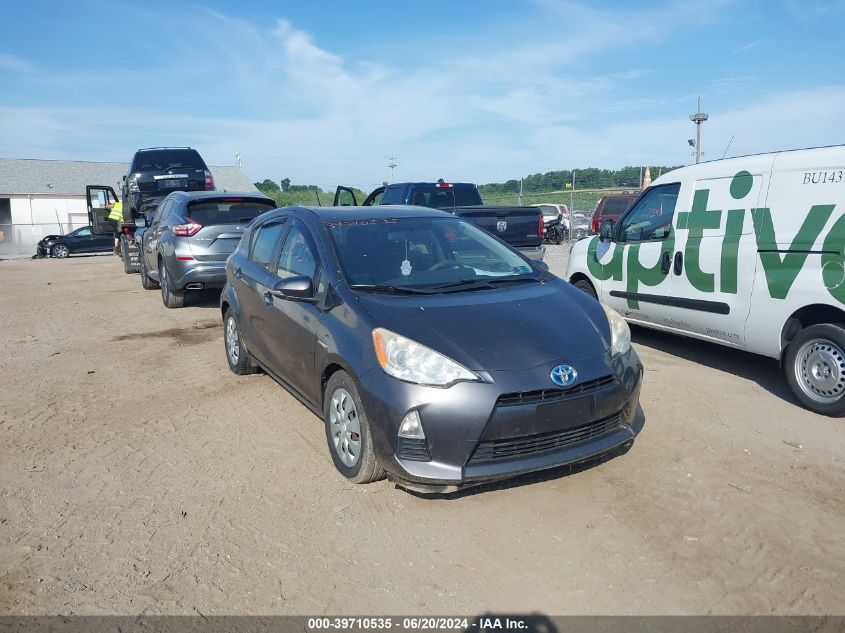 JTDKDTB37D1546171 | 2013 TOYOTA PRIUS C