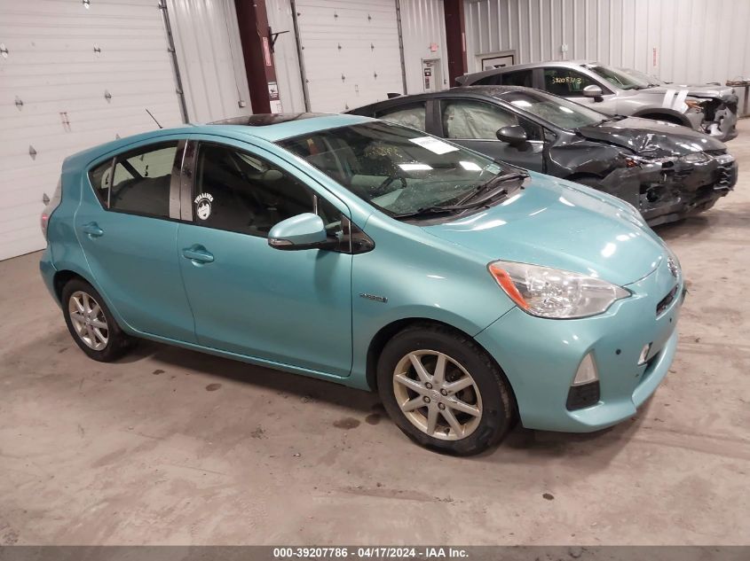 JTDKDTB38C1026172 | 2012 TOYOTA PRIUS C