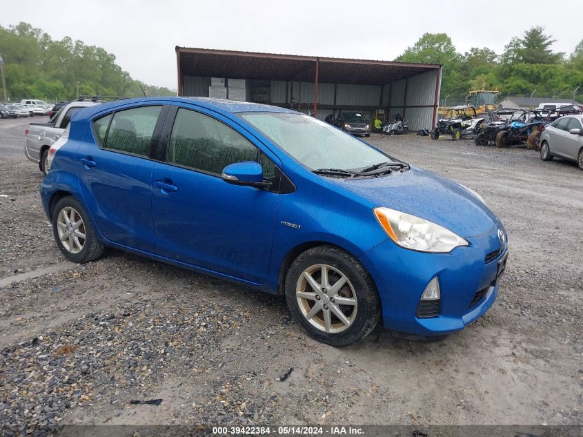 JTDKDTB38D1032457 | 2013 TOYOTA PRIUS C