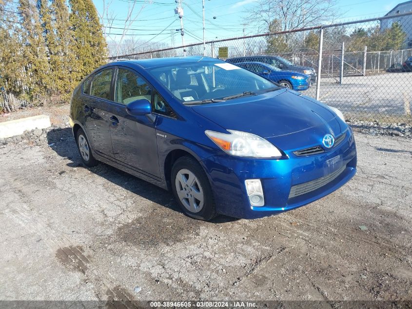 JTDKN3DU0B0312492 | 2011 TOYOTA PRIUS