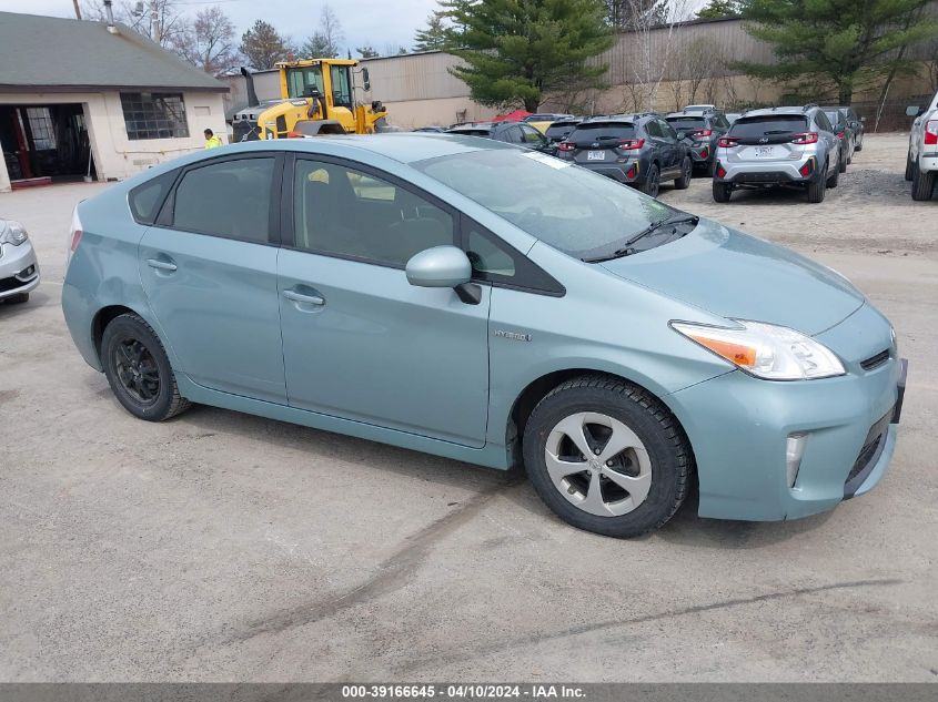 JTDKN3DU1D1681262 | 2013 TOYOTA PRIUS