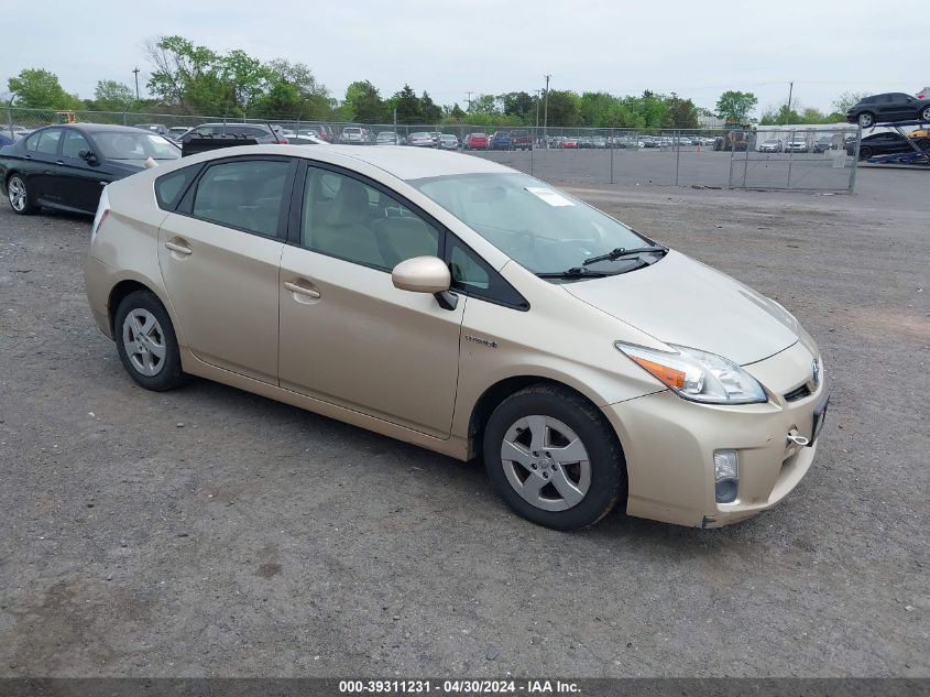 JTDKN3DU2B0291855 | 2011 TOYOTA PRIUS