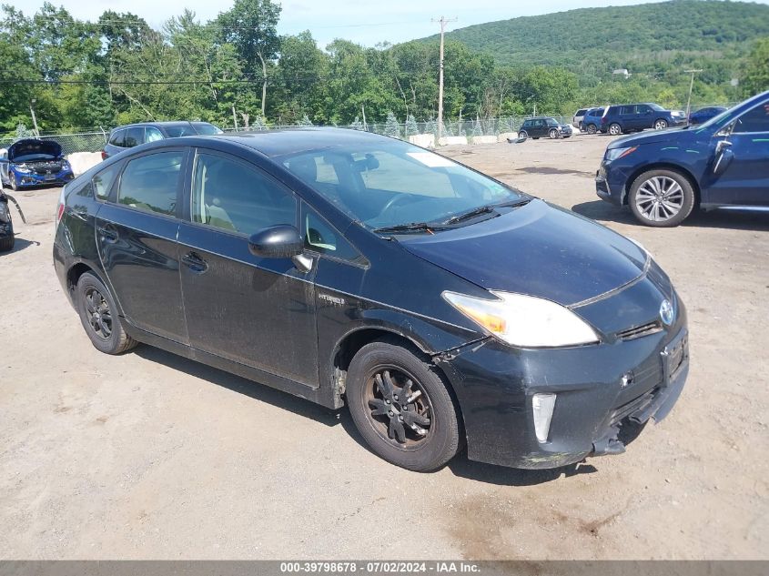 JTDKN3DU4C5467678 | 2012 TOYOTA PRIUS