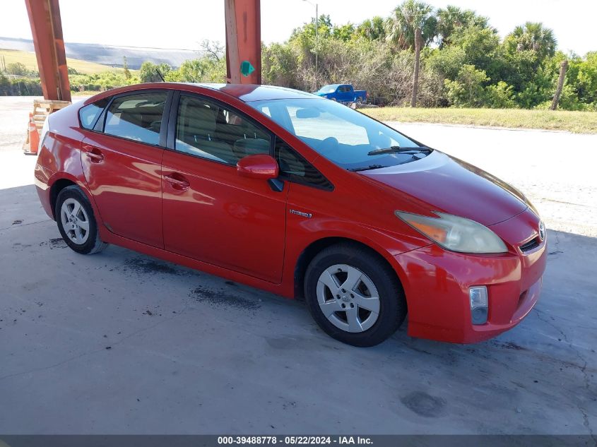 JTDKN3DUXB1358292 | 2011 TOYOTA PRIUS