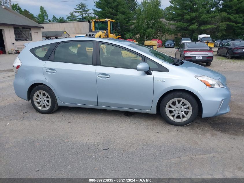 JTDZN3EU4C3157099 | 2012 TOYOTA PRIUS V