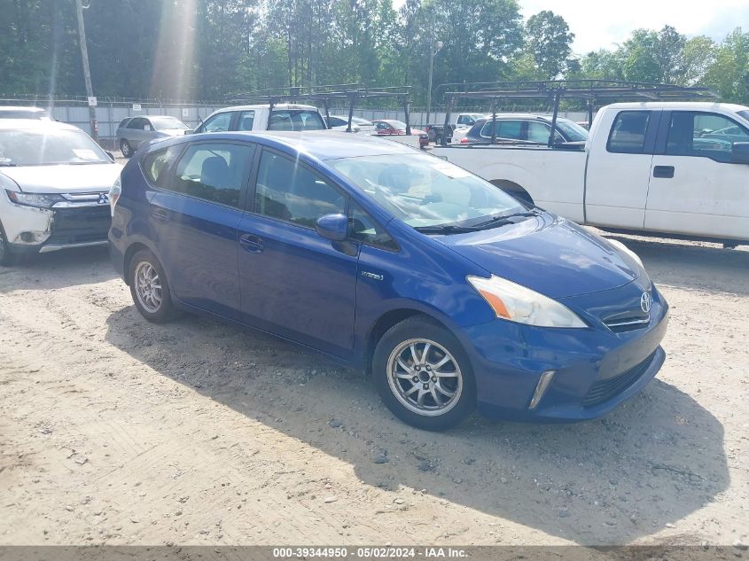 JTDZN3EU7C3129930 | 2012 TOYOTA PRIUS V