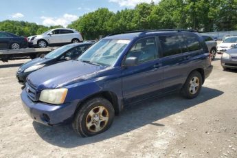 JTEGD21A610004489 | 2001 Toyota highlander