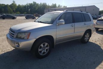 JTEHF21AX20070270 | 2002 Toyota highlander limited