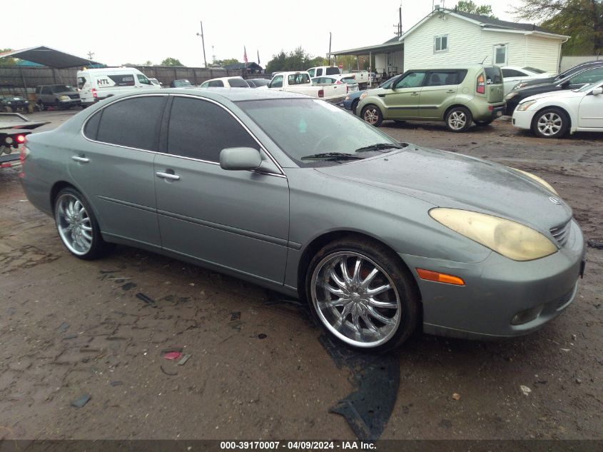 JTHBA30G345016687 | 2004 LEXUS ES 330