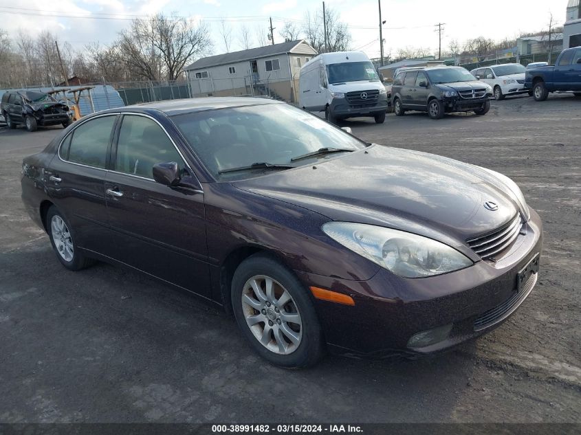 JTHBA30G645005599 | 2004 LEXUS ES 330