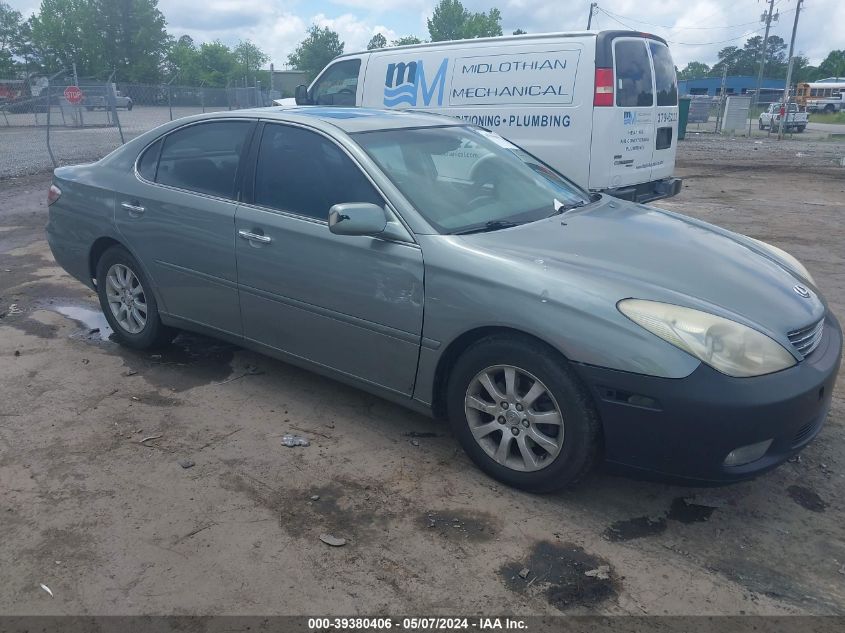 JTHBA30GX45001412 | 2004 LEXUS ES 330