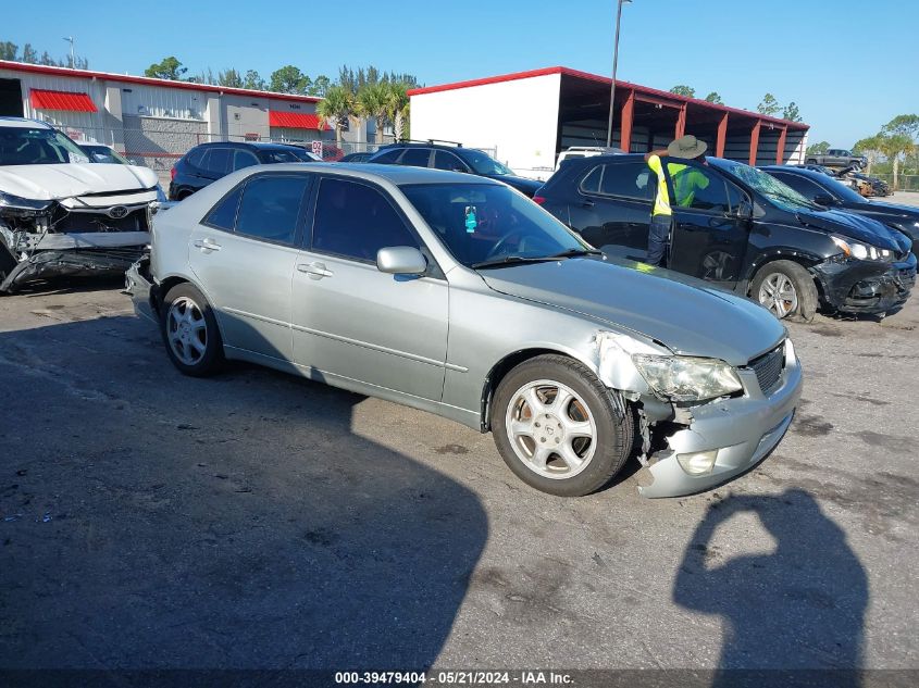 JTHBD182910007862 | 2001 LEXUS IS 300