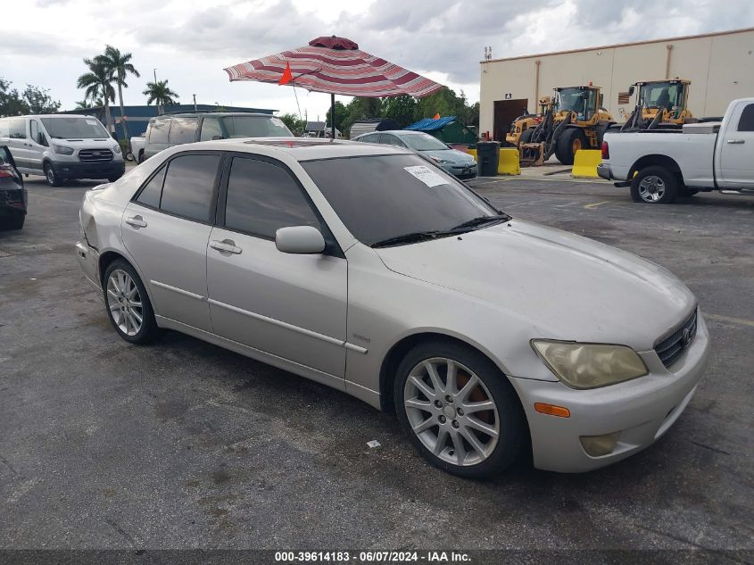 JTHBD192040092206 | 2004 LEXUS IS 300