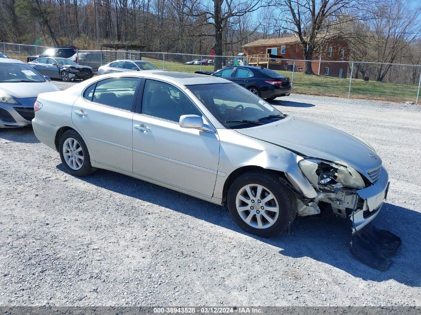 JTHBF30G036005298 | 2003 LEXUS ES 300