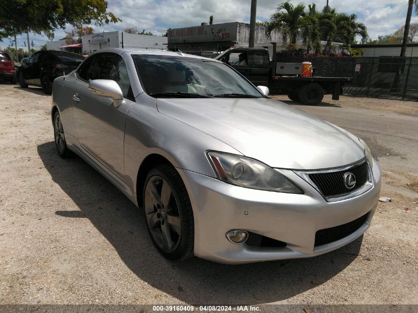 JTHFF2C29A2508182 | 2010 LEXUS IS 250C